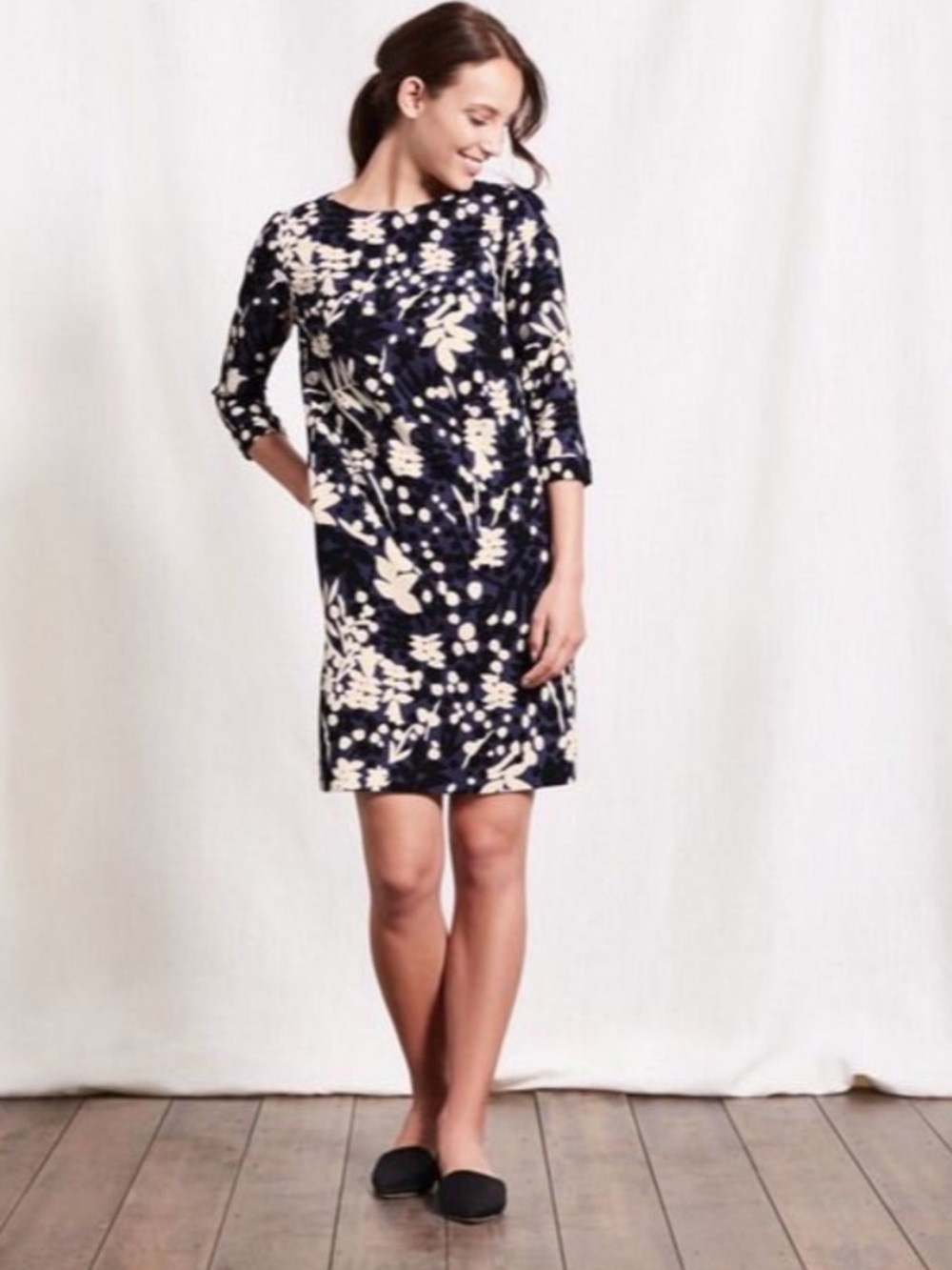 Boden Rachel Floral Shift Dress